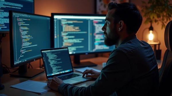 Desarrollador de software de traducción multilingüe con transcri