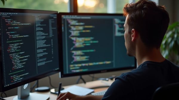 Desarrollador de software de traducción multilingüe con transcri